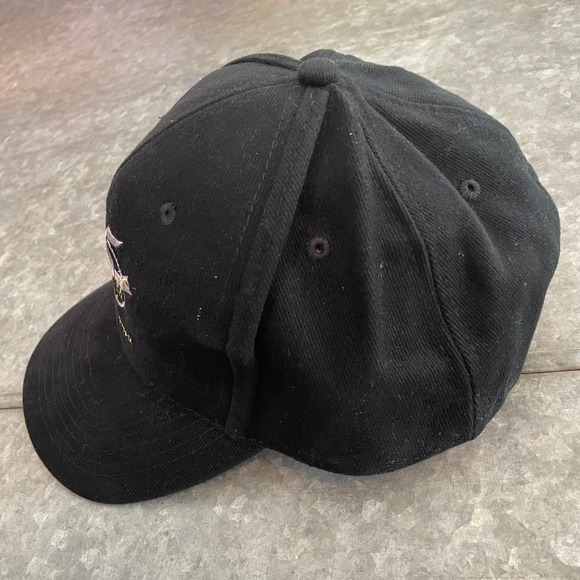 Vintage California Highway Patrol 75th Anniversary Snapback Hat Black 2004 Y2K - Picture 4 of 9